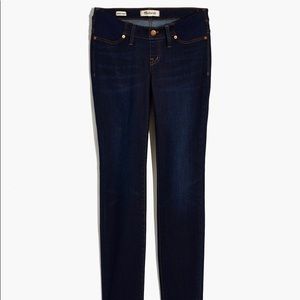 Madewell maternity side-panel skinny jeans